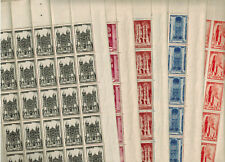 Timbre série feuilles d'occasion  Mormant