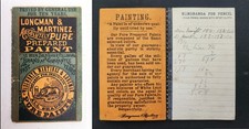 CADERNO PUBLICITÁRIO PINTURA PURA ANTIGO LONGMAN & MARTINEZ pittsford da década de 1880 comprar usado CADERNO PUBLICITÁRIO PINTURA PURA ANTIGO LONGMAN & MARTINEZ pittsford da década de 1880 comprar usado  Enviando para Brazil
