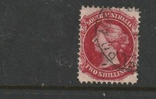 SELOS SOUTH AUST 1860-- 2/- RED QUEEN FINE USADO comprar usado  Enviando para Brazil