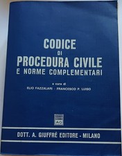Codice procedura civile usato  Italia