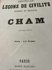 Album caricatures cham d'occasion  Conflans-Sainte-Honorine