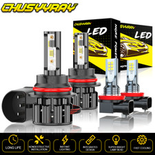 Farol de neblina H-L lâmpadas 6000K para Mitsubishi Mirage G4 2017 2018 - 4 peças comprar usado  Enviando para Brazil