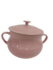 Creuset pink stoneware for sale  RUGBY