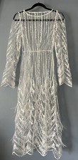 White dress embroidered for sale  Los Angeles