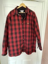 Carhartt red flannel for sale  DALKEITH