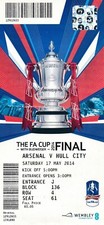 Ticket cup final for sale  LONDON