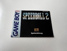 Anleitung speedball gameboy gebraucht kaufen  Glött