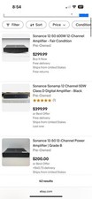 Sonance sonamp channel for sale  San Antonio