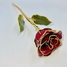 Gold dipped rose for sale  Lampe