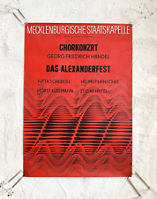 Vintage ddr plakat gebraucht kaufen  Schwerin