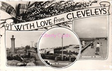 Cleveleys multiview postcard for sale  STOCKPORT
