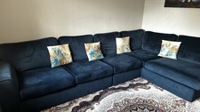 Blue velvet left for sale  BLACKBURN
