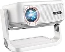 Mini Projetor Inteligente Lisowood 1080P – Bluetooth/WiFi6, Auto Keystone, Zoom comprar usado  Enviando para Brazil