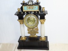 Portaluhr biedermeier alabaste gebraucht kaufen  Wilhelmsdorf
