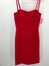 Usado, Vestido sem mangas usado Gustavo Cadile vermelho tamanho 8 Bodycon comprimento do joelho comprar usado  Enviando para Brazil