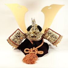 Capacete japonês Shogun Armor ”KABUTO” com um ornamento de dragão na parte superior H13" comprar usado  Enviando para Brazil