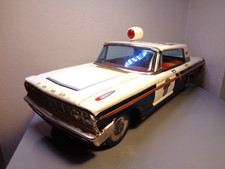 TAIYO WORLD TOY JAPÃO VINTAGE FOLHA DE FLANDRES 1963 FORD CARRO DE POLÍCIA ITEM MUITO RARO MUITO BOM ESTADO comprar usado TAIYO WORLD TOY JAPÃO VINTAGE FOLHA DE FLANDRES 1963 FORD CARRO DE POLÍCIA ITEM MUITO RARO MUITO BOM ESTADO comprar usado  Enviando para Brazil