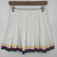 Saia Tail Feminina Tamanho 10 Branca Tênis Plissada Vintage Fabricada nos EUA comprar usado Saia Tail Feminina Tamanho 10 Branca Tênis Plissada Vintage Fabricada nos EUA comprar usado  Enviando para Brazil
