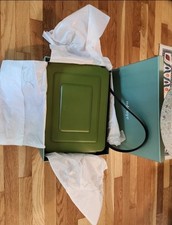 Bolsa de negócios Mlouye verde calla usada uma vez no varejo 720,00 comprar usado  Enviando para Brazil
