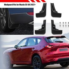 4X PROTETORES CONTRA RESPINGOS PARA LAMA SERVE PARA MAZDA CX60 CX-60 2022-2025 PRETO FOSCO, usado comprar usado  Enviando para Brazil