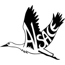 Autocollant alsace cigogne d'occasion  Montpellier-