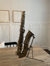 Vintage 1922 C.G. Saxofone Conn C Melody latão furos de tom laminado SOMENTE CORPO comprar usado  Enviando para Brazil