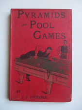 1896 1st PYRAMIDS AND POOL GAMES J P Buchanan (Hints on Billiards) SNOOKER Rare, usado comprar usado  Enviando para Brazil