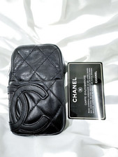 Autêntica bolsa de cigarro CHANEL Cambon Line preta marca de coco corrente charme comprar usado  Enviando para Brazil