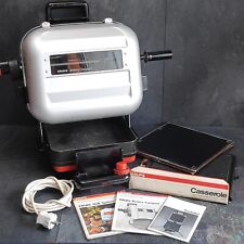 Krups 2002 Grill System Rotary Compact Kontaktgrill Ceranfeld Casserole Vintage comprar usado  Enviando para Brazil