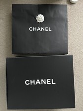 Autêntica caixa de presente Chanel para bolsas fecho magnético embalagem vazia com bolsa de presente, usado comprar usado  Enviando para Brazil