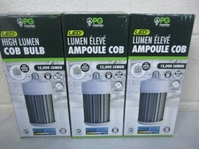 Lâmpada LED COB Pinegreen 800W equivalente a 15000 lúmens E26/E39 luz do dia 3PK comprar usado  Enviando para Brazil