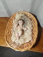 Bambinello benedicente. presep usato  Roma