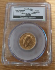 Gold sovereign 1911 for sale  CHIPPENHAM