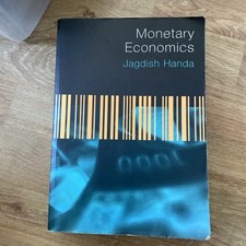 Monetary economics jagdish for sale  BRACKNELL