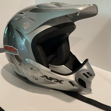 Nfx silver helmet for sale  Williamston