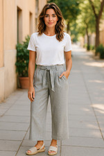 Ladies linen trousers for sale  LONDON
