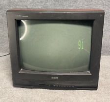 Usado, Monitor de TV RCA CRT ColorTrak estéreo F20549WN retrô para jogos preto - para peças comprar usado  Enviando para Brazil
