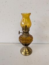 Vintage amber glass for sale  PETERBOROUGH