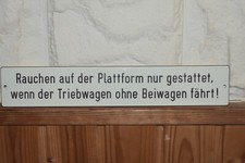 Altes schild strassenbahn gebraucht kaufen  Limbach-Oberfrohna