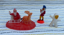 Vintage plastic christmas for sale  FAREHAM