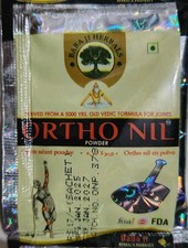Usado, 10 X PACOTE DE Babaji Herbals Ortho Nil pó comprar usado  Enviando para Brazil