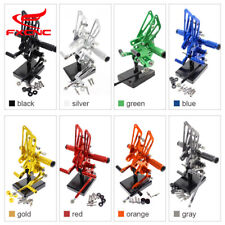 Pedais Ninja250R 2008 2009 2010 2011 2012 para Kawasaki CNC Rearsets Foot Pegs comprar usado  Enviando para Brazil