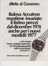 Pubblicita advertising orologi usato  Venegono Superiore