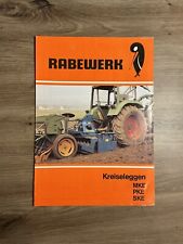 Rig rabewerk prospekt gebraucht kaufen  Voerde (Niederrhein)