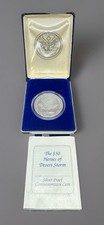 Usado, 1991 Heroes of Desert Storm Ilhas Marshall $50 1 oz .9999 prova de prata + certificado de autenticidade comprar usado  Enviando para Brazil