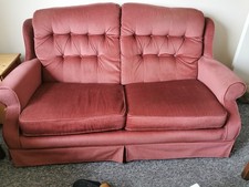 Samon pink sofabed for sale  ANDOVER