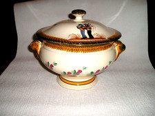 Soupiere faïence quimper d'occasion Soupiere faïence quimper d'occasion  Adriers
