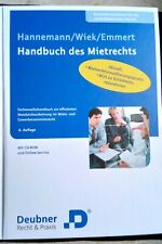 Handbuch mietrechts fachanwalt gebraucht kaufen  Straubing