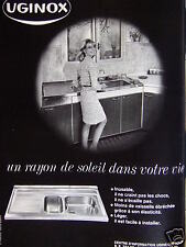 Publicité 1967 uginox d'occasion  Compiègne