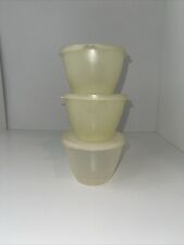 3 cuencos para refrigerador Tupperware clásicos vintage #148 de 14 oz transparentes transparentes con tapas segunda mano  Embacar hacia Argentina